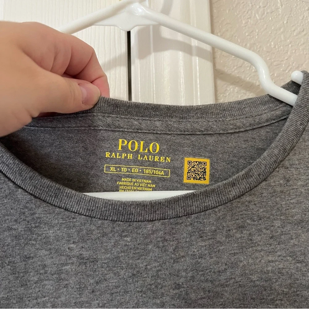 Polo Ralph Lauren Gray Long Sleeve Shirt XL